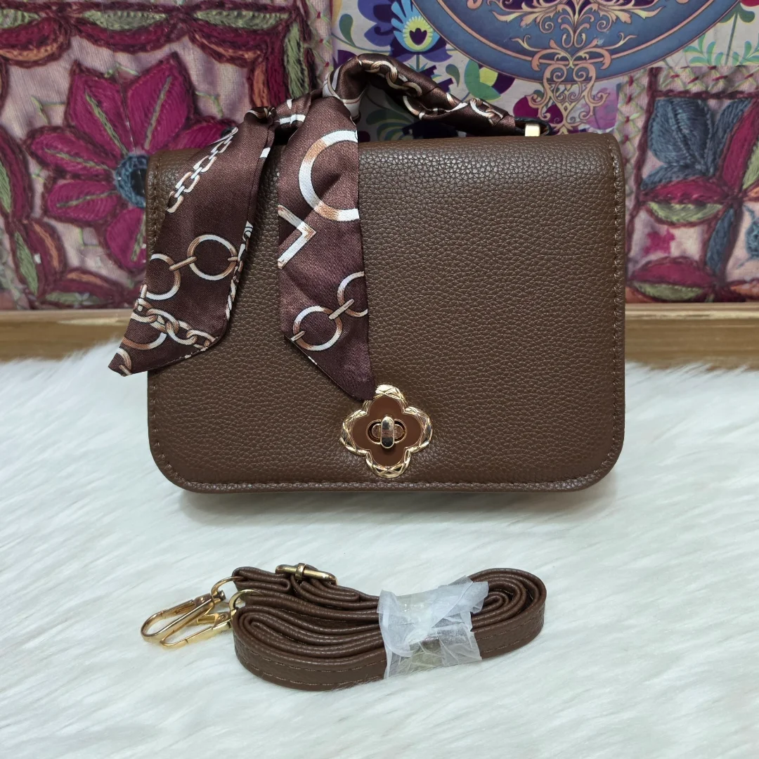 Carterita Morral de Cuero Pu Excelente Calidad con Doble Tira Regulable - Imagen 2