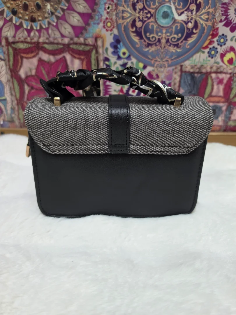 Carterita Morral de Cuero Pu Excelente Calidad con Tira Regulable-desmontables - Imagen 7
