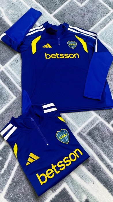 Buzos Medio Cierre Boca Verano