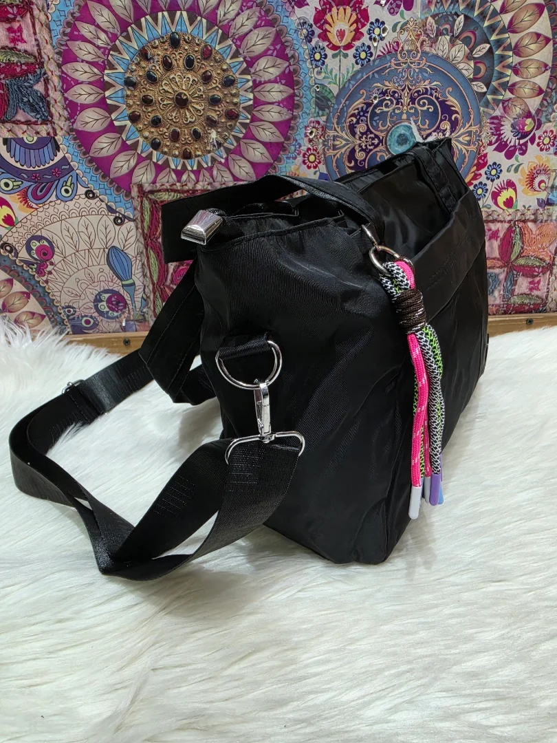 Bolso Morral de Tela Impermiable Llaveritobdesmontable Excelente Calidad - Imagen 5