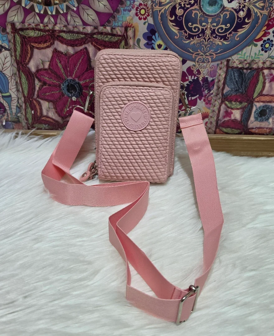 Porta Celular de Cuero Pu Excelente Calidad con Tira Larga Regulable y Desmontable - Imagen 4