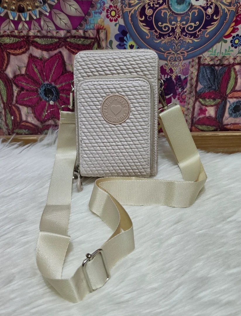 Porta Celular de Cuero Pu Excelente Calidad con Tira Larga Regulable y Desmontable - Imagen 5