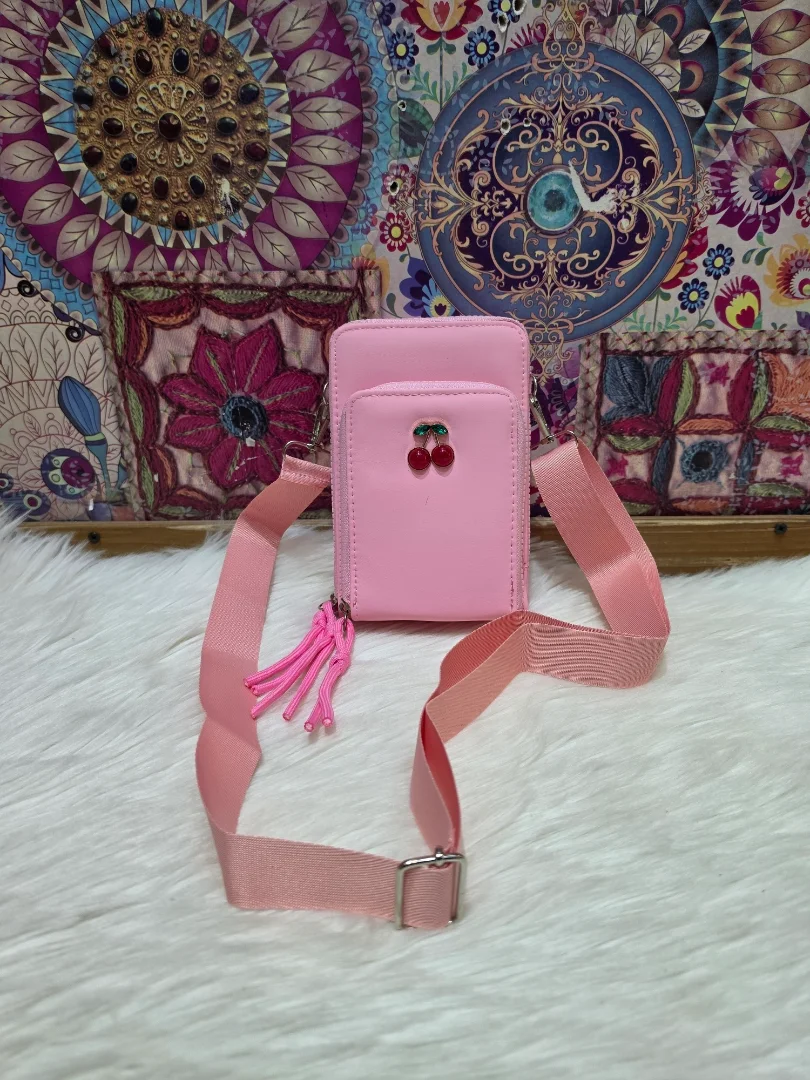 Porta Celular de Cuero Pu Excelente Calidad con Tira Larga Regulable y Desmontable - Imagen 2