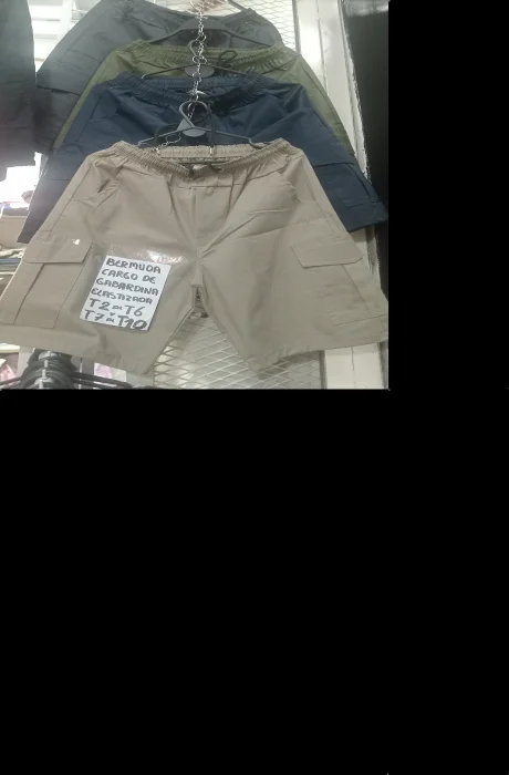 Bermudas Cargo Elastizada