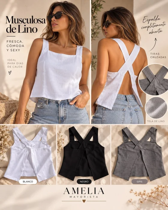 Musculosa Lino