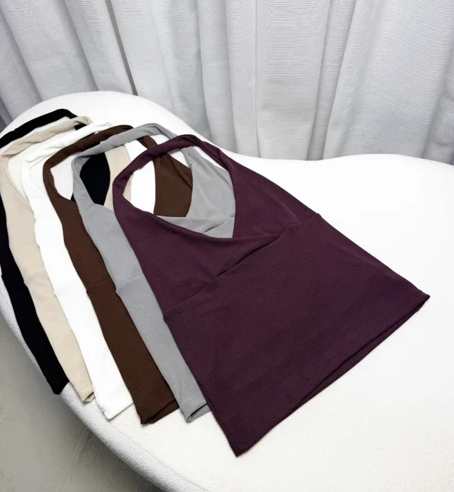 Top Halter Cruzado
