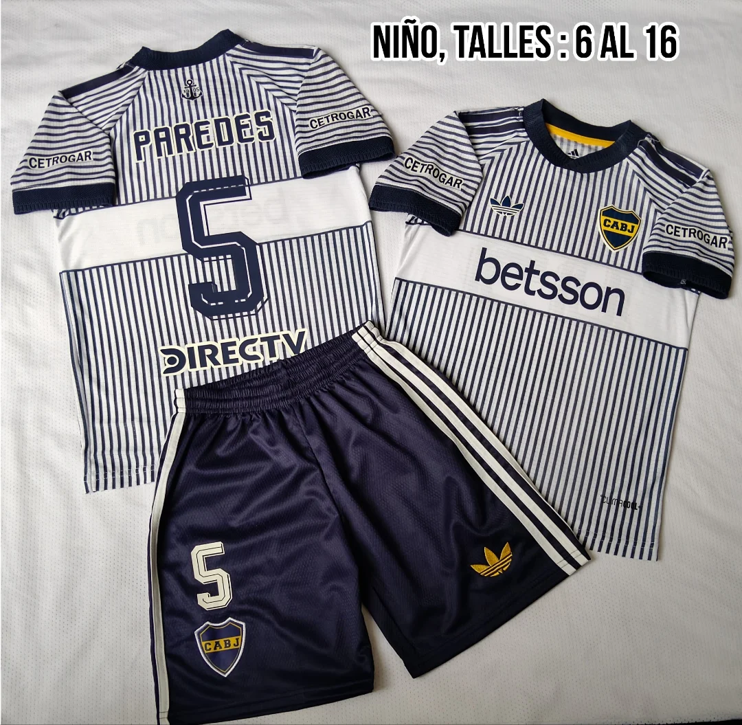 Conjunto Alternativo Boca Junior, Niño - Imagen 2
