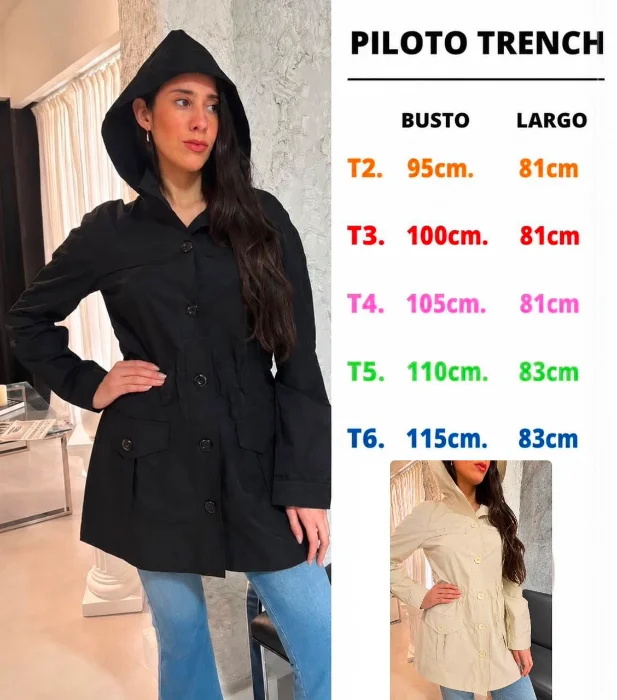 Piloto Impermeable Piloto Trench