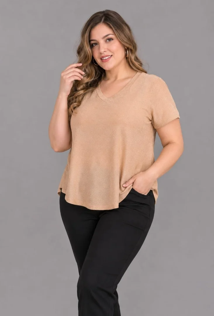 Lurex Escote V - Imagen 1