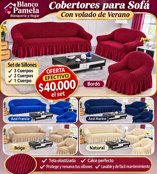 Set de Sillon 3+2+1