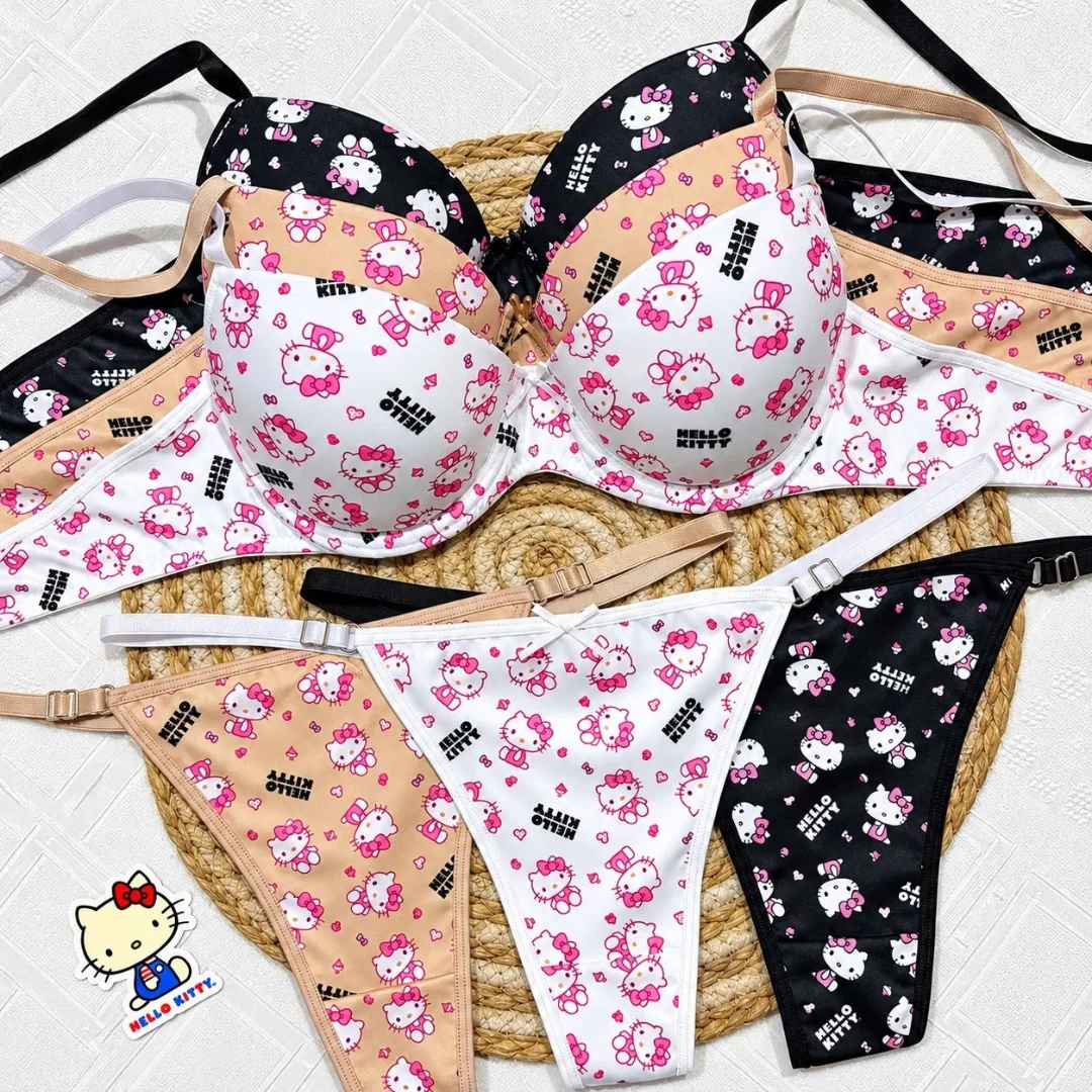 Conjuntos Hello Kitty -lenceria Micatu - Imagen 1