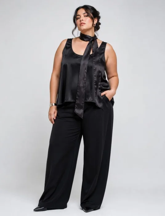 Musculosa de Raso