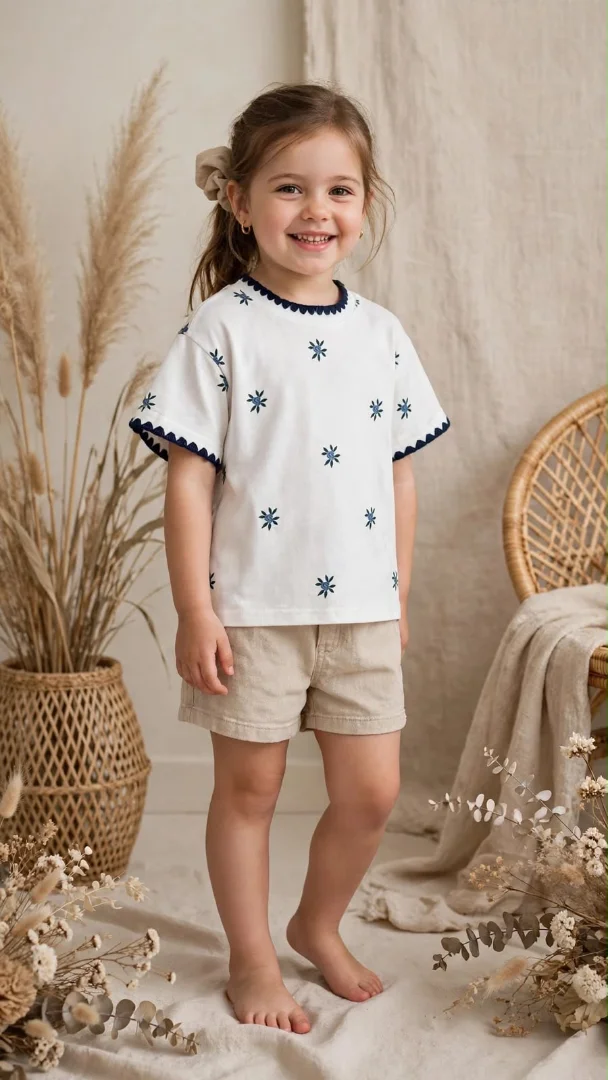 Remera de Algodón con Tejido Importado - Nena - c3cc001d-6c75-4628-a27c-45a62851d63a.jpeg