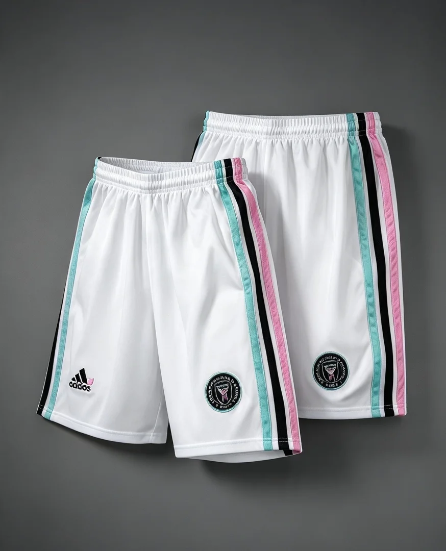 Short Deportivo Cuadros Europeos - Imagen 3