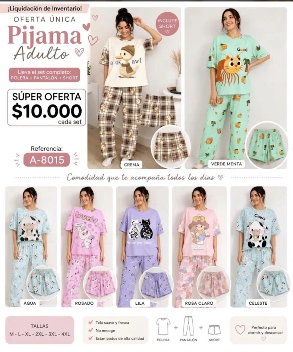 Pijama 3 Piezas