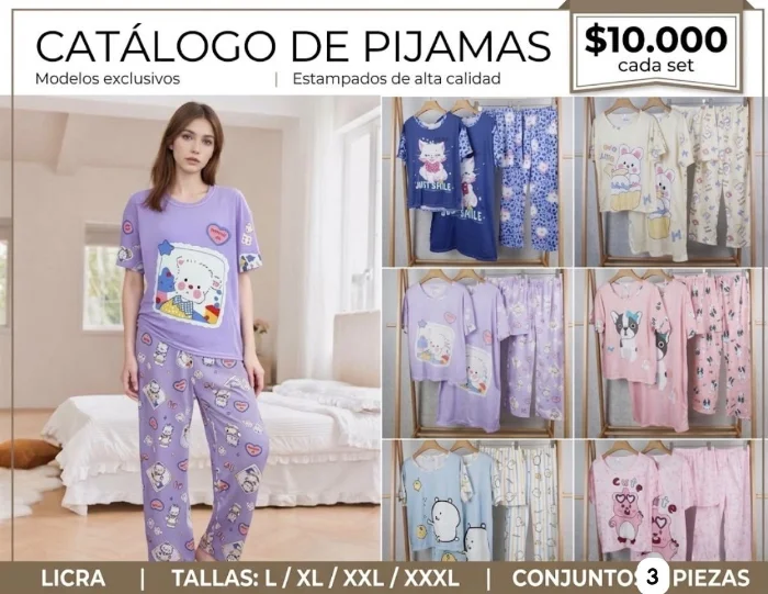 Pijama 3 Piezas