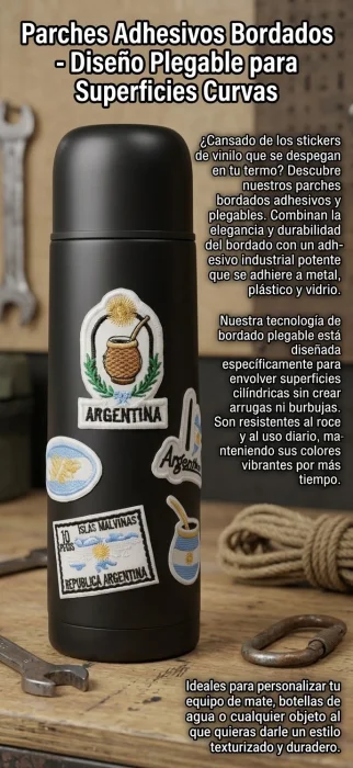 Sticker Plegables de Tela