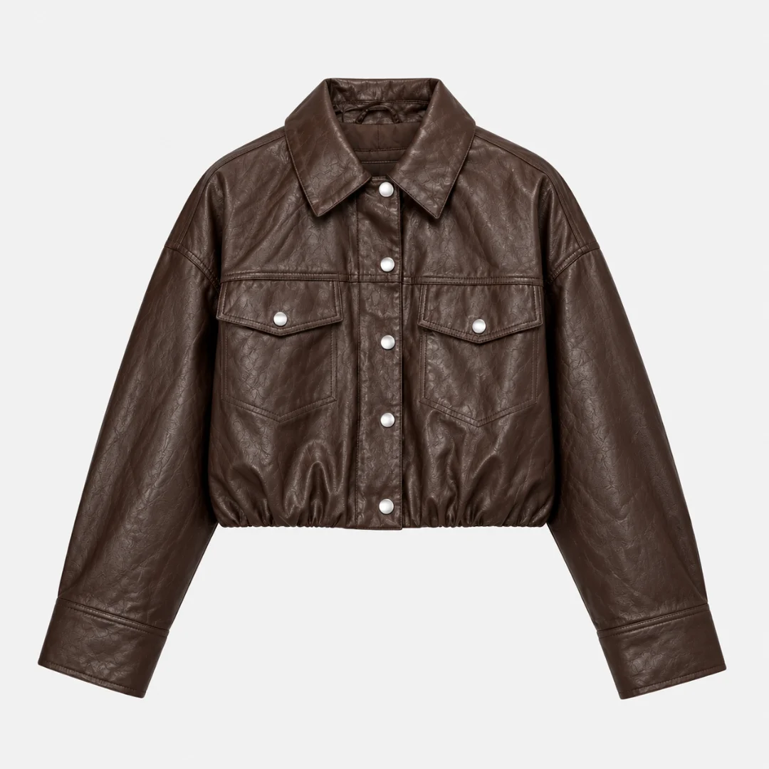 Bomber Cropeed Fiorella - MARRON.png