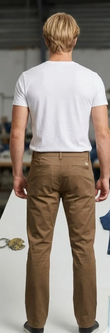 Pantalones Corte Chino - Imagen 2