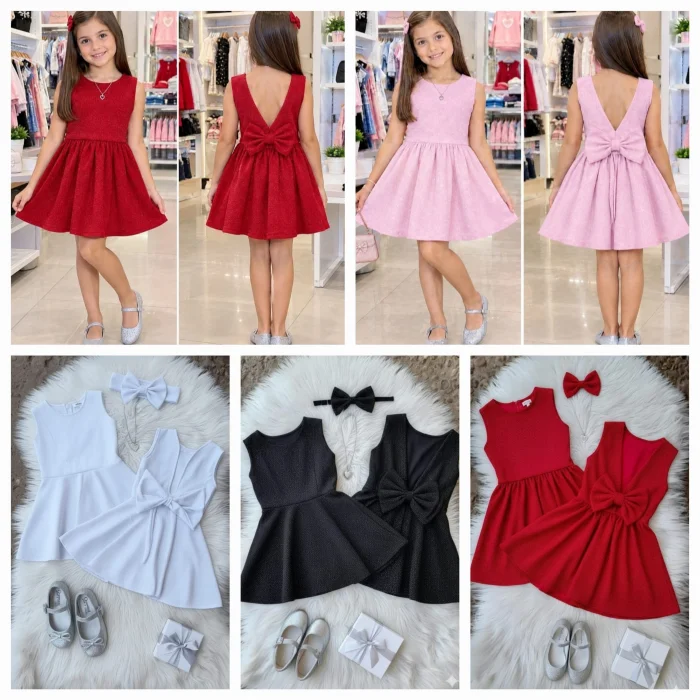 Vestidos Moño de Nena