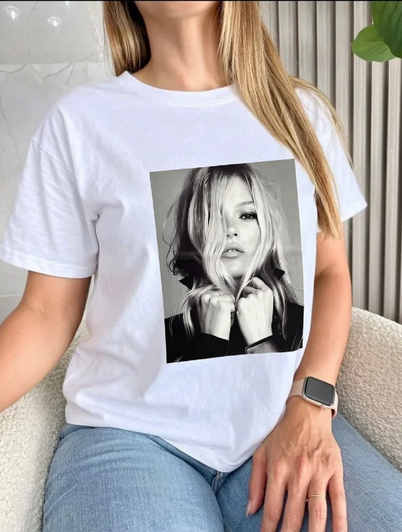 Remera Estampado Chica Hermosa Algodón - Imagen 1