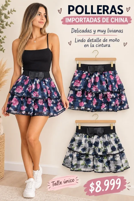 Pollera Importada
