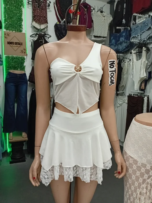 Pollera Superpuesta de Tull