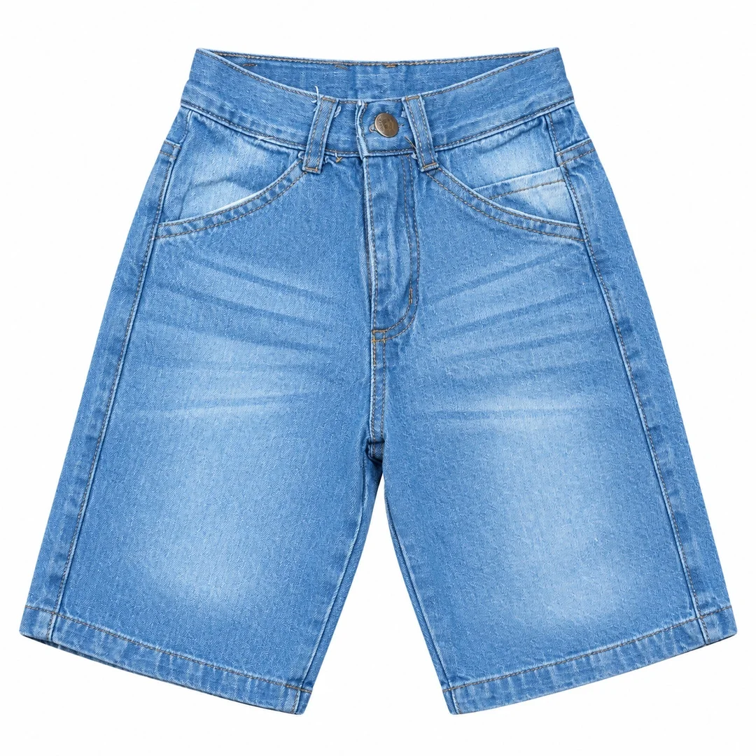 4324 bermuda Niño Teen Unisex Baggy con Bigotes Sombreados - 4324%20d.jpg