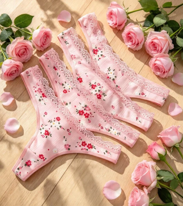 Colaless Ratier Rosa con Puntilla