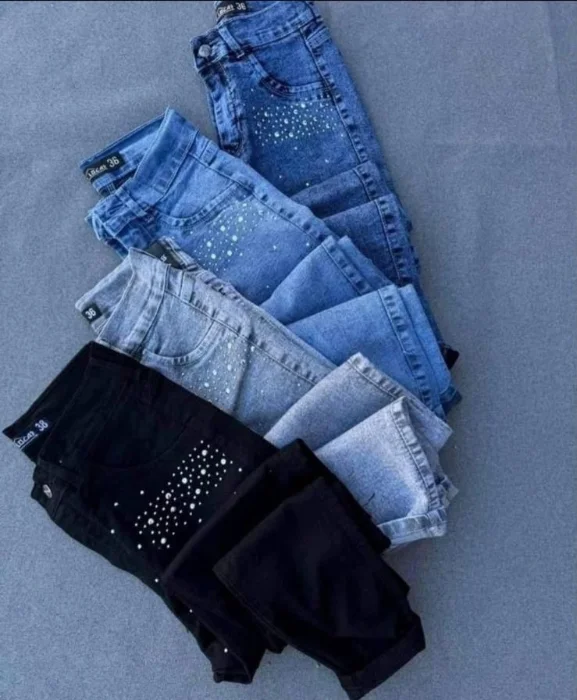 Jeans con Strass