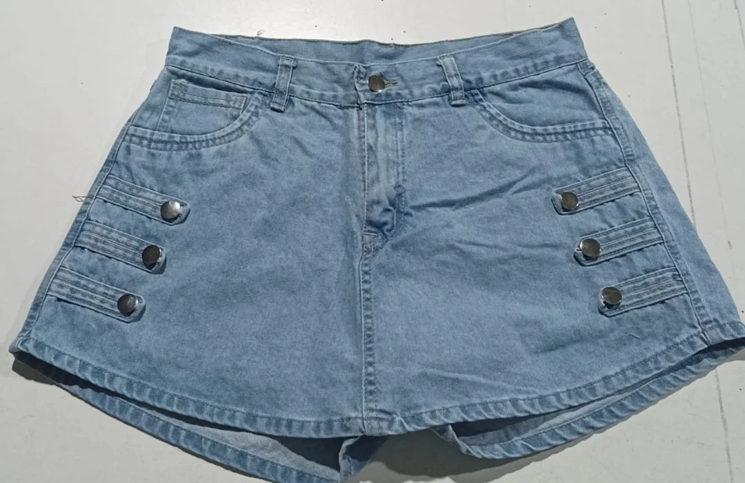 Short Pollera de Jeans - Imagen 2