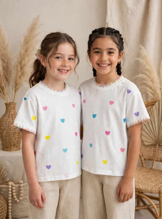 Remera con Tejido Importado - Nena
