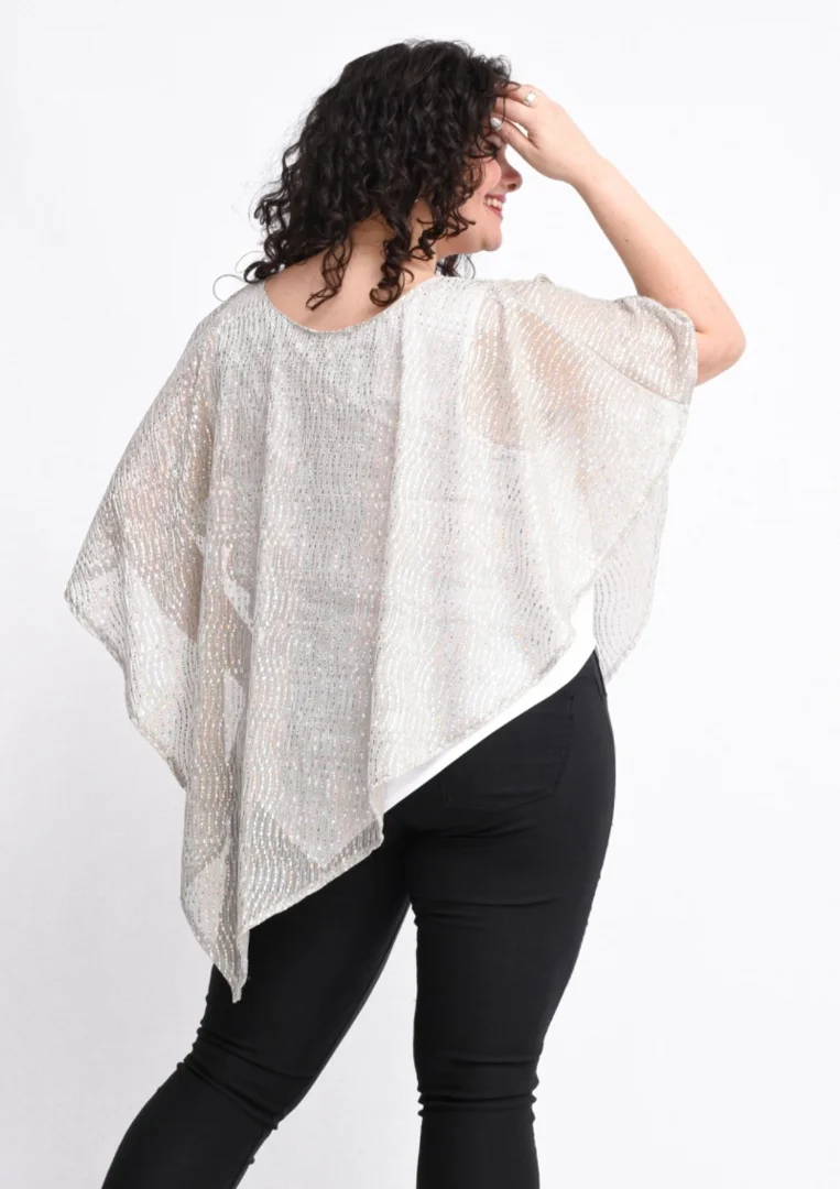 Poncho con Brillos - Imagen 2