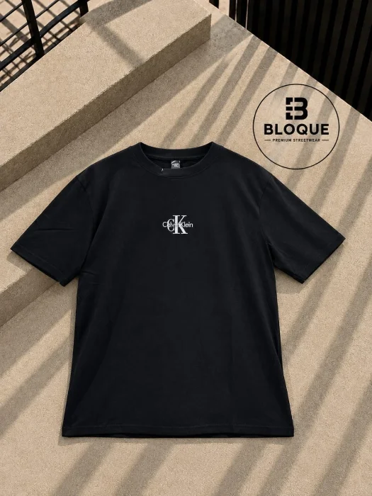 Remera Ck Logo Bordado