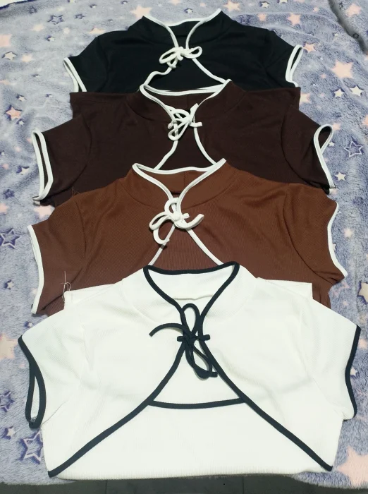 Remera Japonesa Combinada