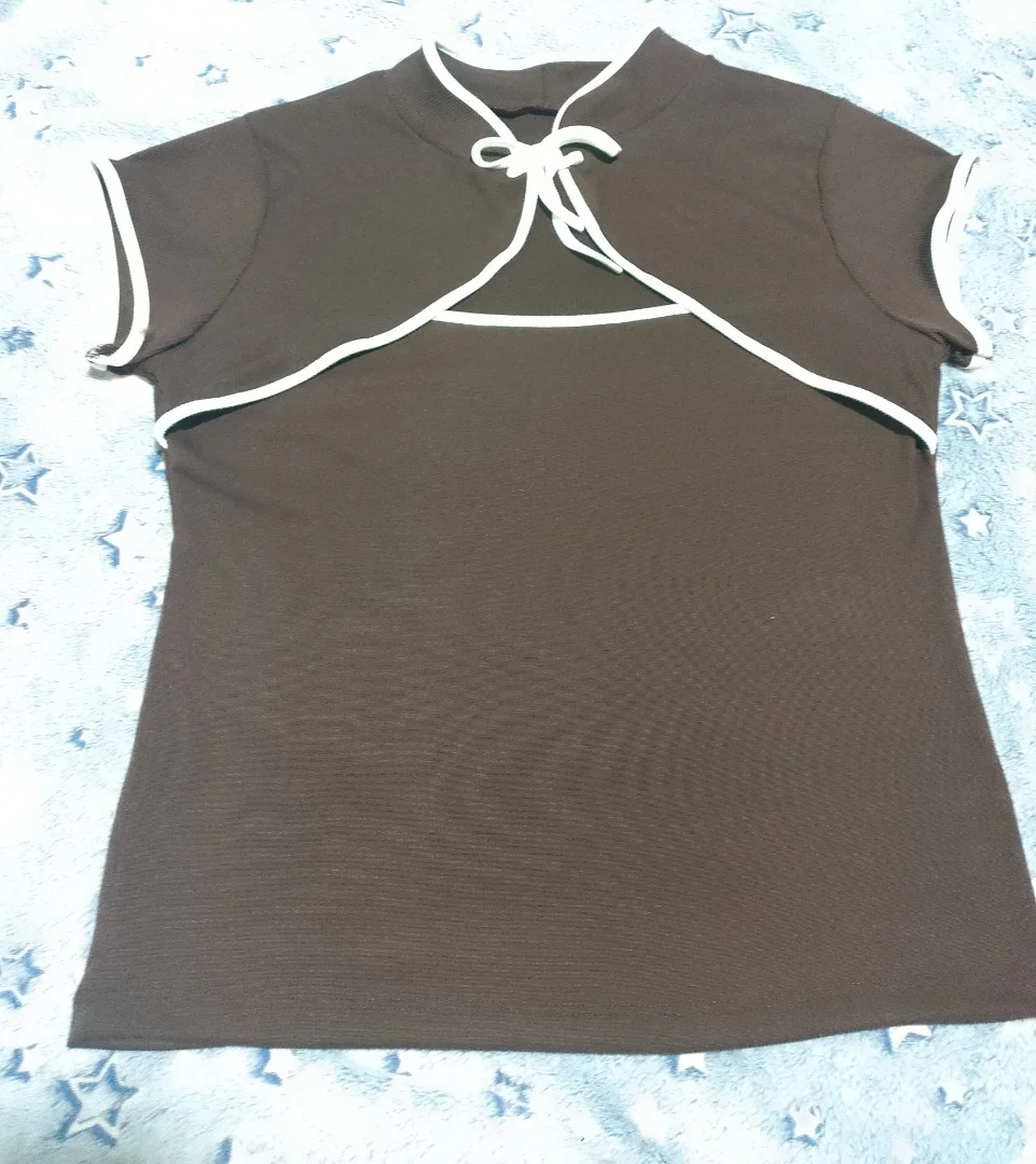 Remera Japonesa Combinada - Imagen 2
