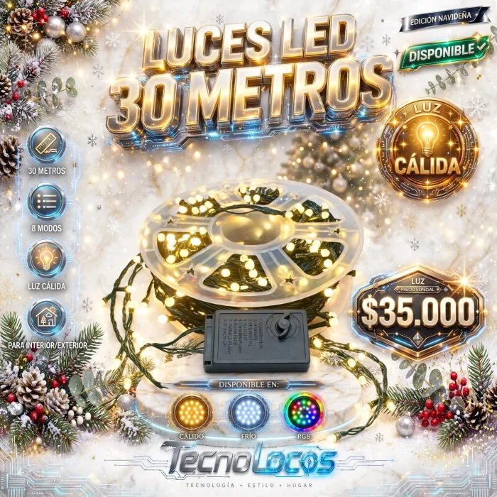 Luces Led en Rollo 30 Metros
