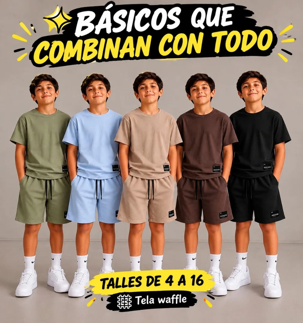 Conjuntos Niño - Imagen 1