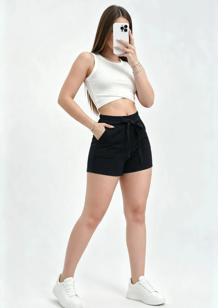 Shorts Lazo Bengalina Elastizada que - Imagen 4