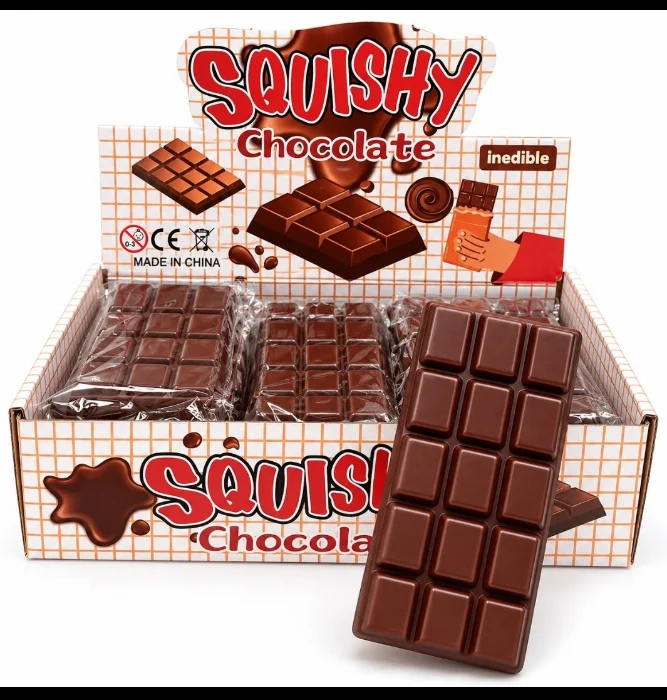Squishy de Chocolate X Caja