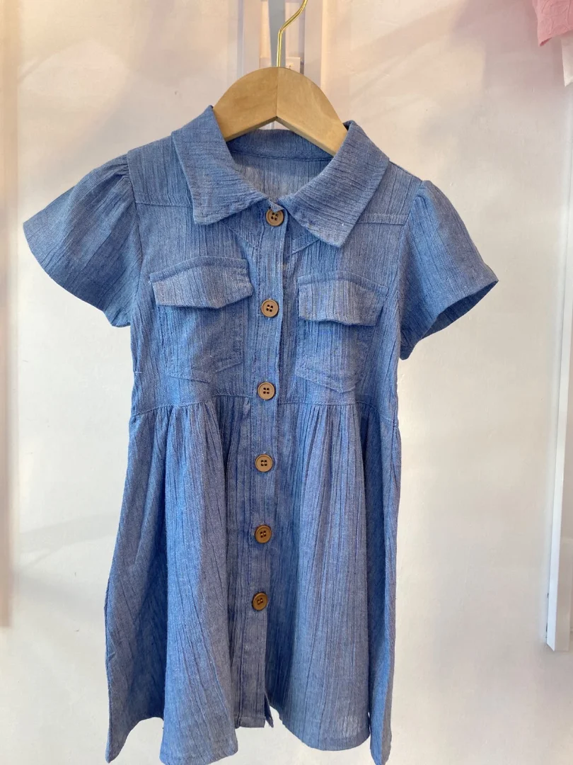 Vestido con Bolsillo y Botón Adelante Importado Nena - 2C475D61-5D77-4FE1-8F4C-14FDA4EB5672.jpeg