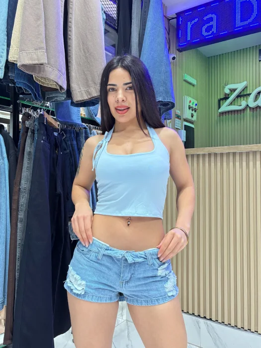 Short Nevado Roto Cin Dobl