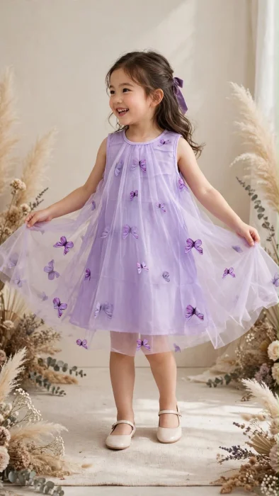 Vestido de Mariposa Importado  Nena
