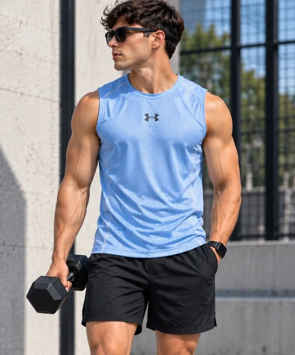 Musculosa Dry Fit Estampada Deportiva