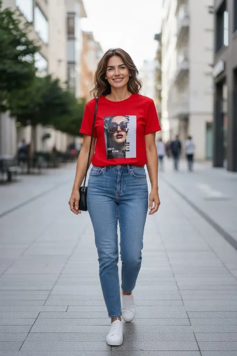 Remera Estampada Algodón Mujer Verano Dama Camisa Camiseta Remeron Top Manga Corta