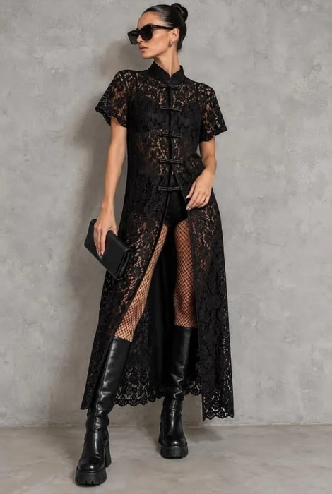Kimono Encaje