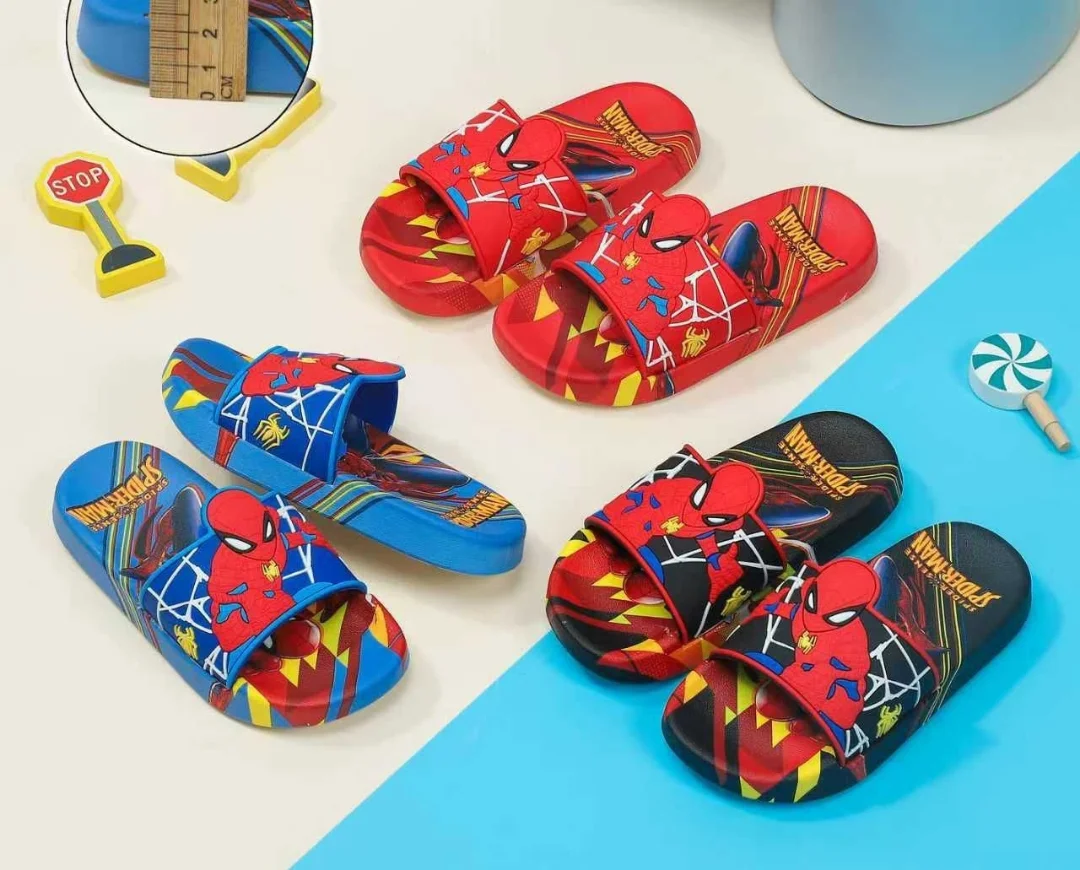 Chanclas Spiderman 24a29 30a35 Importadas Livianos - Imagen 1