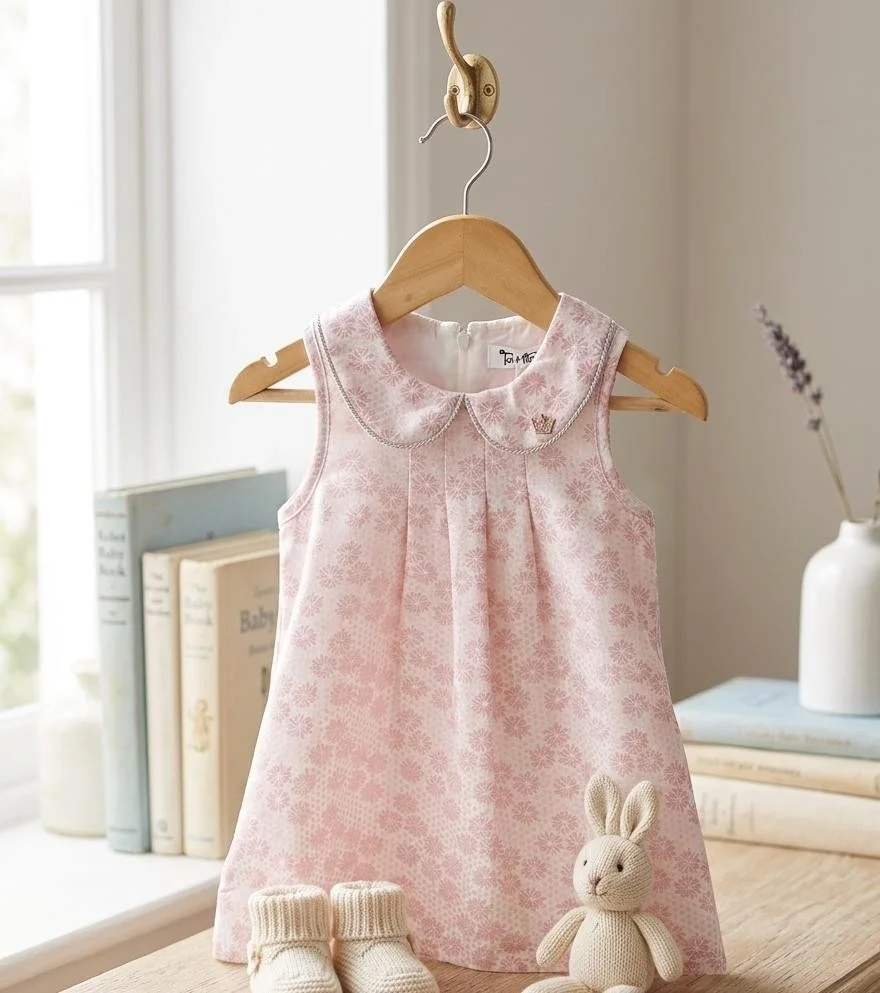 Vestido Brillo 2a6 Importadas Rosa - Imagen 1