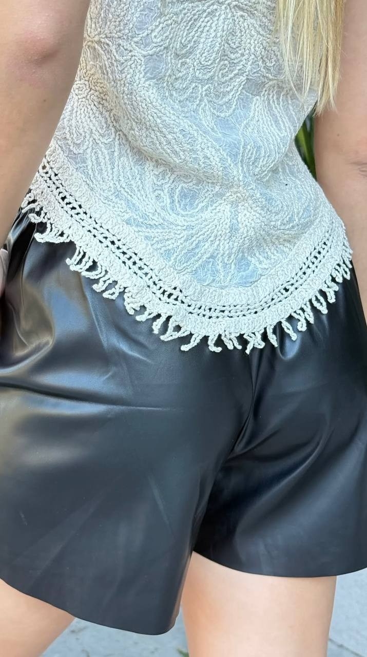 Musculosa de Tul Bordado con Relieve - Imagen 3