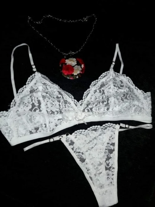 Conjunto Encaje Pack X 2 C/cajs